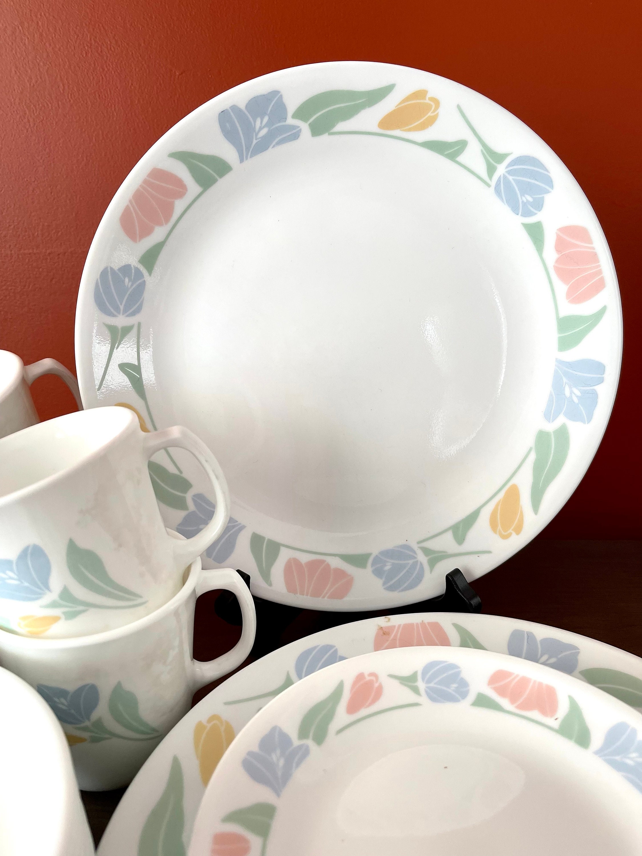 Corelle Friendship Corelle Dinnerware 27 Piece Set Etsy