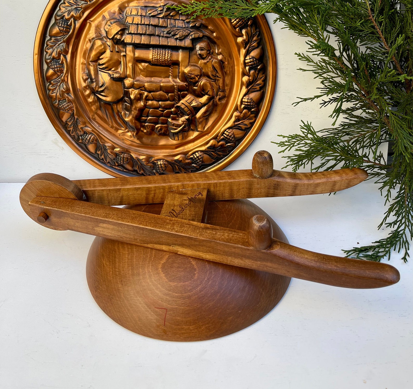 Handcrafted Wooden Wheelbarrow Nut Bowl Decorative Etsy UK