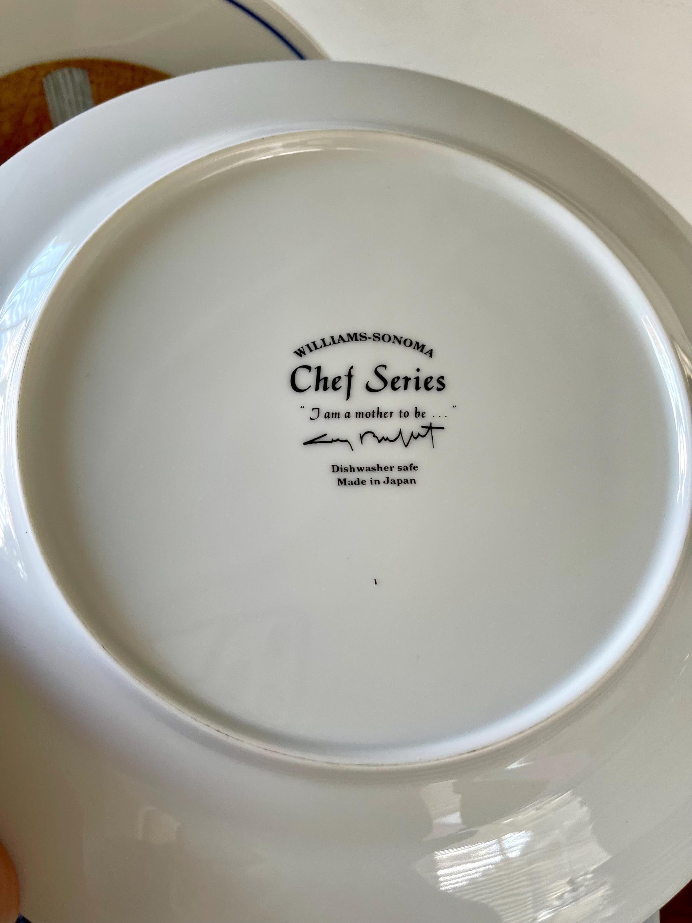 3 Piece Set Williams Sonoma Chef Series Dinner Plates 11” by