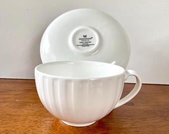 Wedgwood Night and Day Bone China Cup and Saucer Set of 4 - Etsy