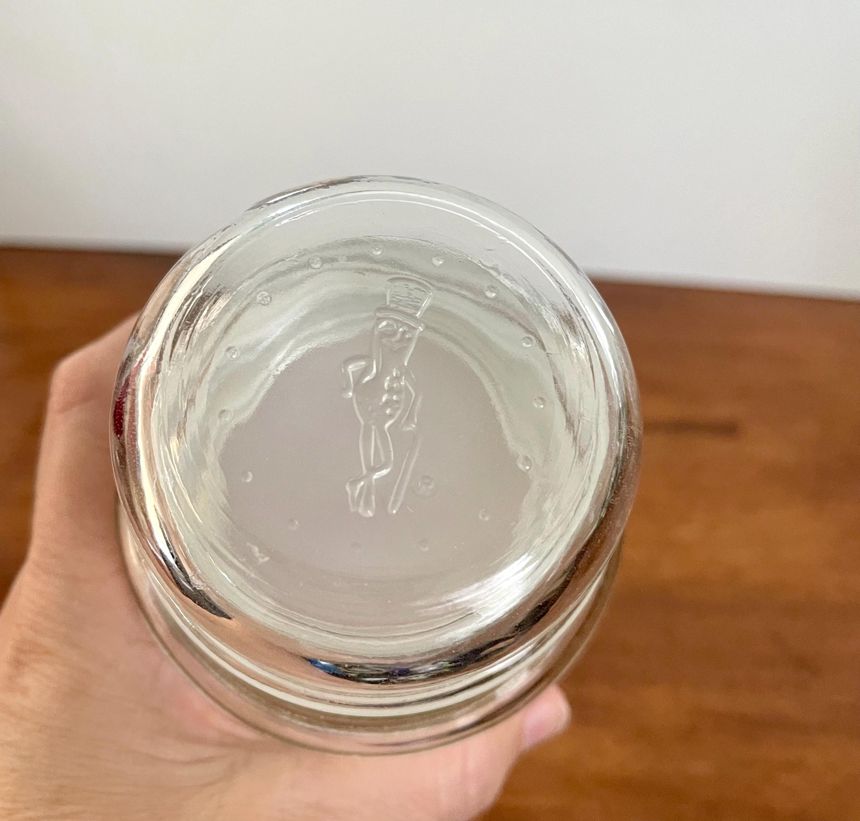 1982 Planters Peanut Wheat Glass Jar by Anchor Hocking, Glass