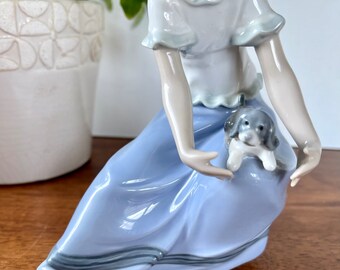 【限定値下げ】✦美品✦ リヤドロ NAO　一緒にお勉強　1285　男の子　犬 ✦美品✦ リヤドロ NAO 一緒にお勉強 1285 男の子 犬