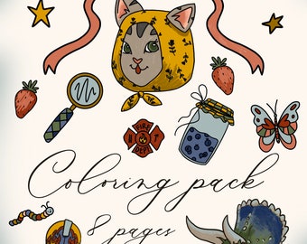 Coloring Page Pack