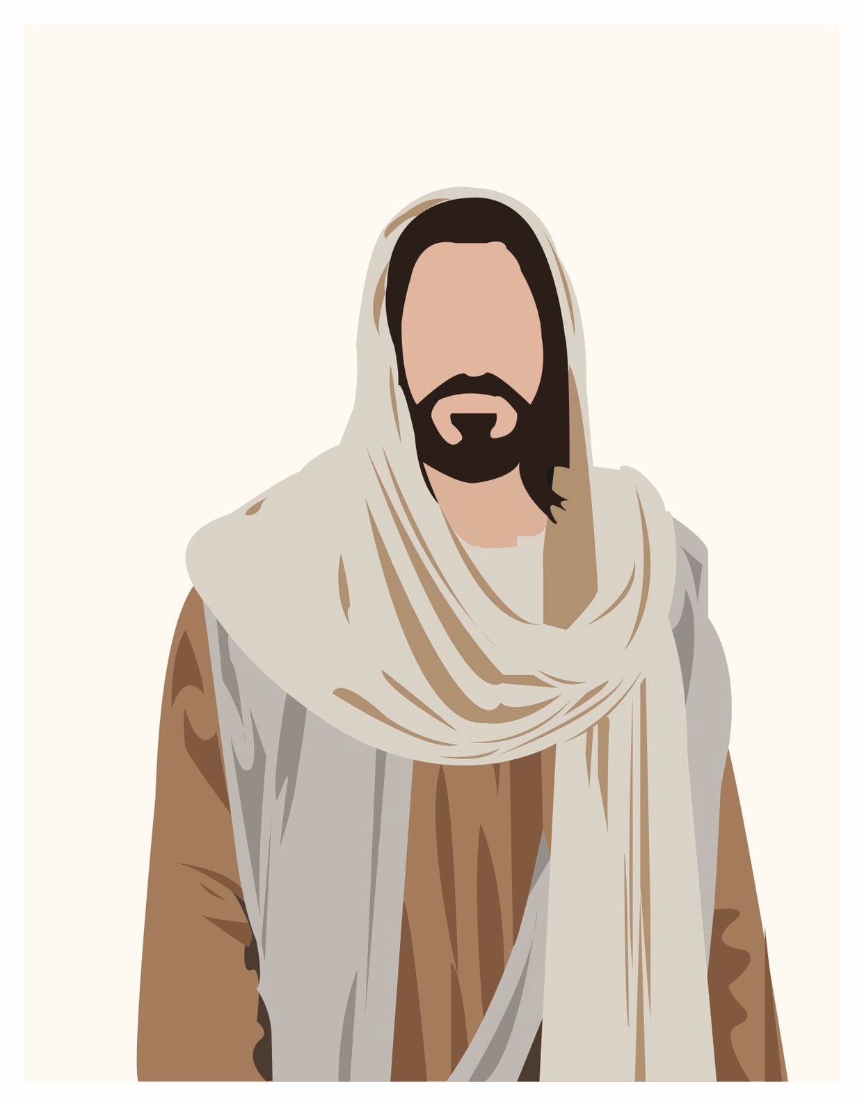 Jesus Digital Art Etsy