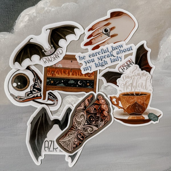 Acotar Stickers Etsy