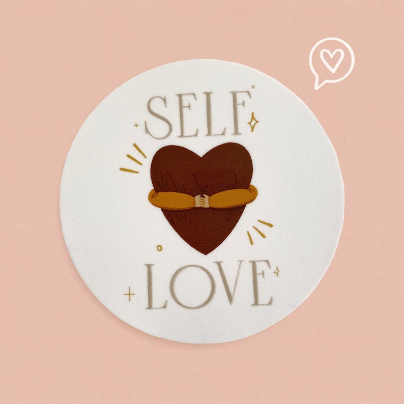 Self Love Vinyl Sticker Etsy
