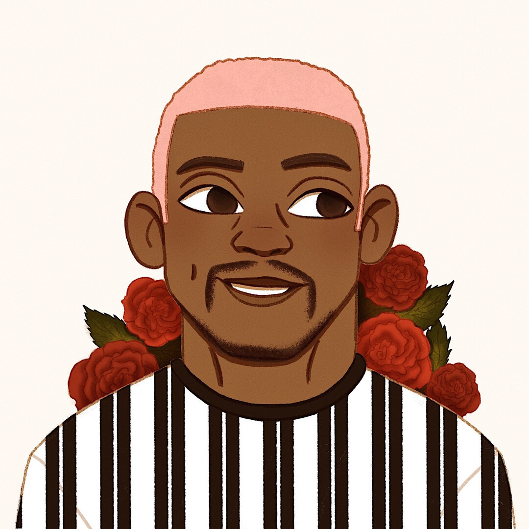 Digital Portrait Commission Illustration Etsy