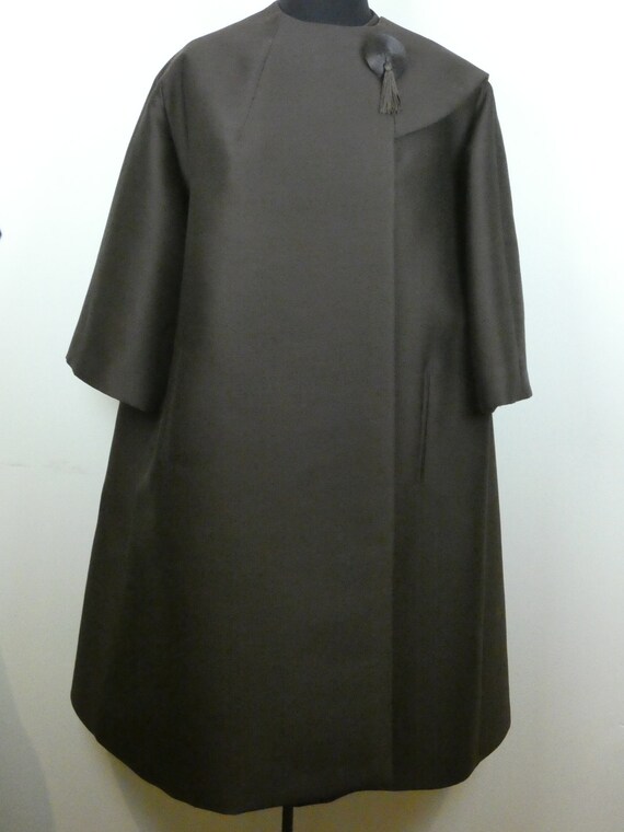 1950's Swing Dress Coat, La Vogue,