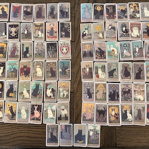 Tarot Cat Stickers, Small
