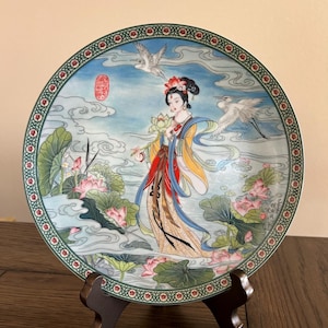 Chinese collectible plates by artist Zhao HuiMin