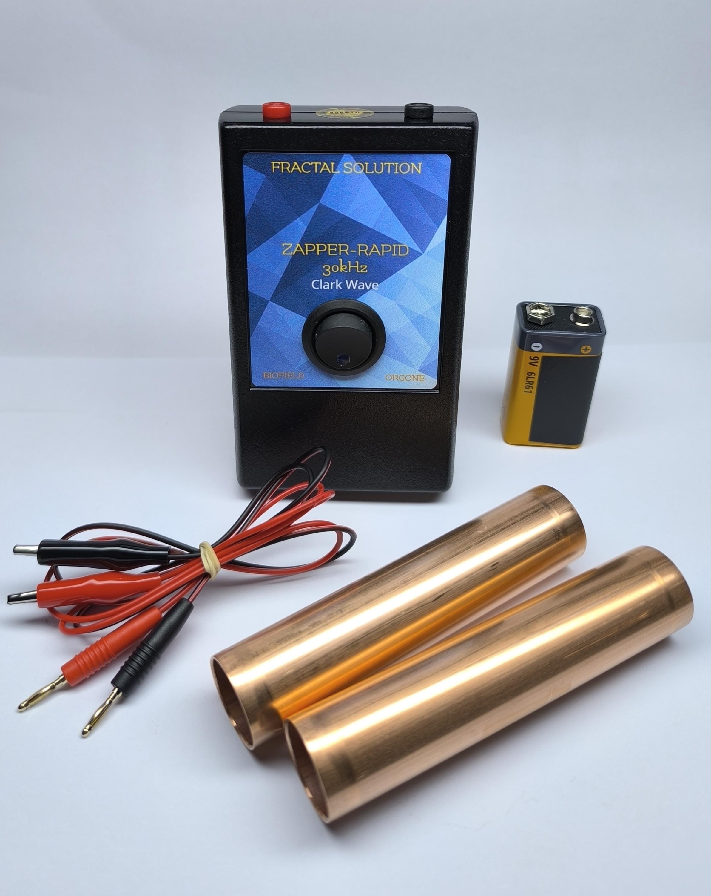 オルゴンザッパー ドクター ハルダ クラーク オルゴン ザッパー - 銅電極付き RAPID 30kH