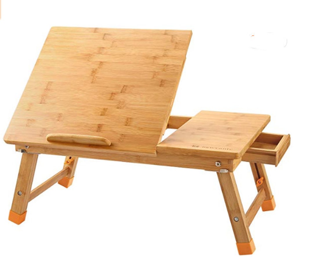 Left Handed OPTION Laptop Desk Nnewvante Table Adjustable 100 Etsy