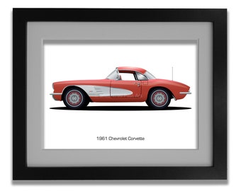 Animal House Corvette, movie cars, race car bedroom, vehicle printable art, car guys gift, sports car wall art poster, printable wall art
