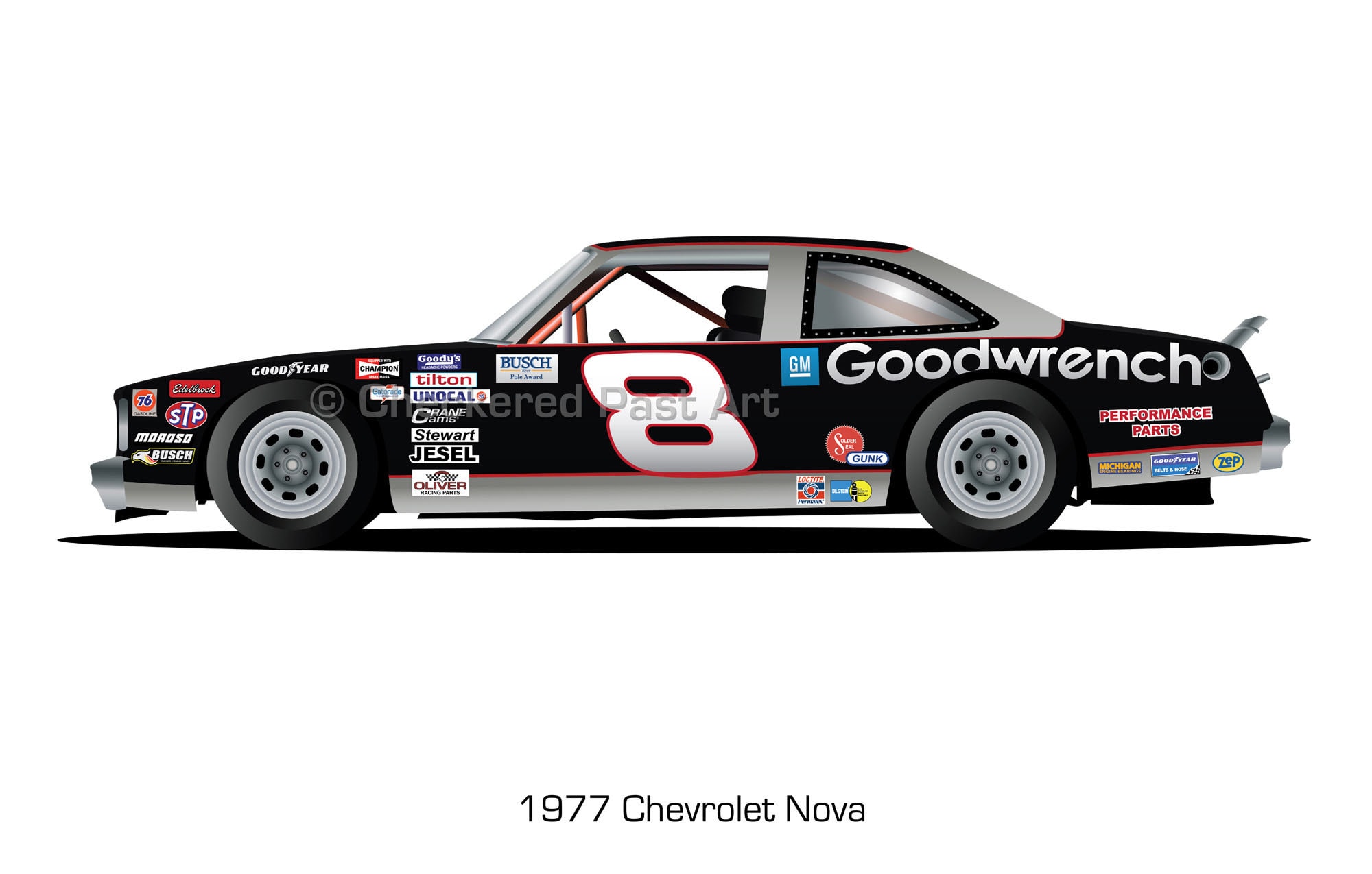 NASCAR ＃77 DALE EARNHARDT  超希少 Dale Earnhardt Sr.'s 1977 Chevrolet Nova NASCAR Racer Is for Sale