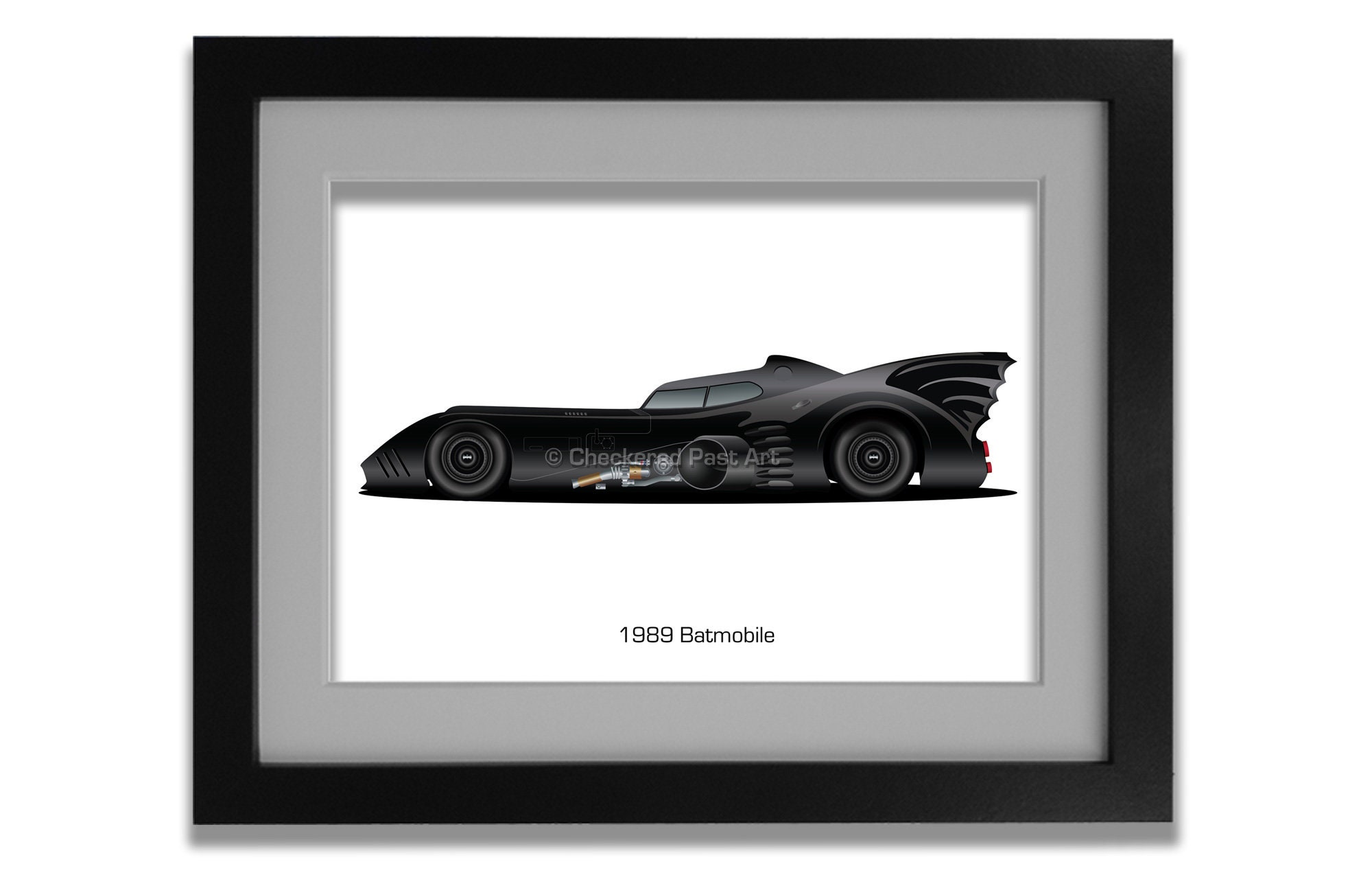 Tim Burton's 1989 Batmobile, Digital Download, Wall Art, Cinema/tv Cars -  Etsy, image size:2000x1275