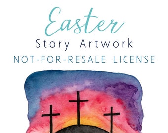 Easter Story Artwork and Usage License