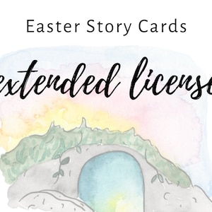 Extended License: Easter Story Cards