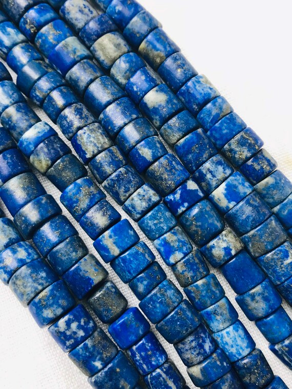 Lapis Lazuli Heishi Afghanistan 7x3 mm 16.5/" Beautiful Beads!