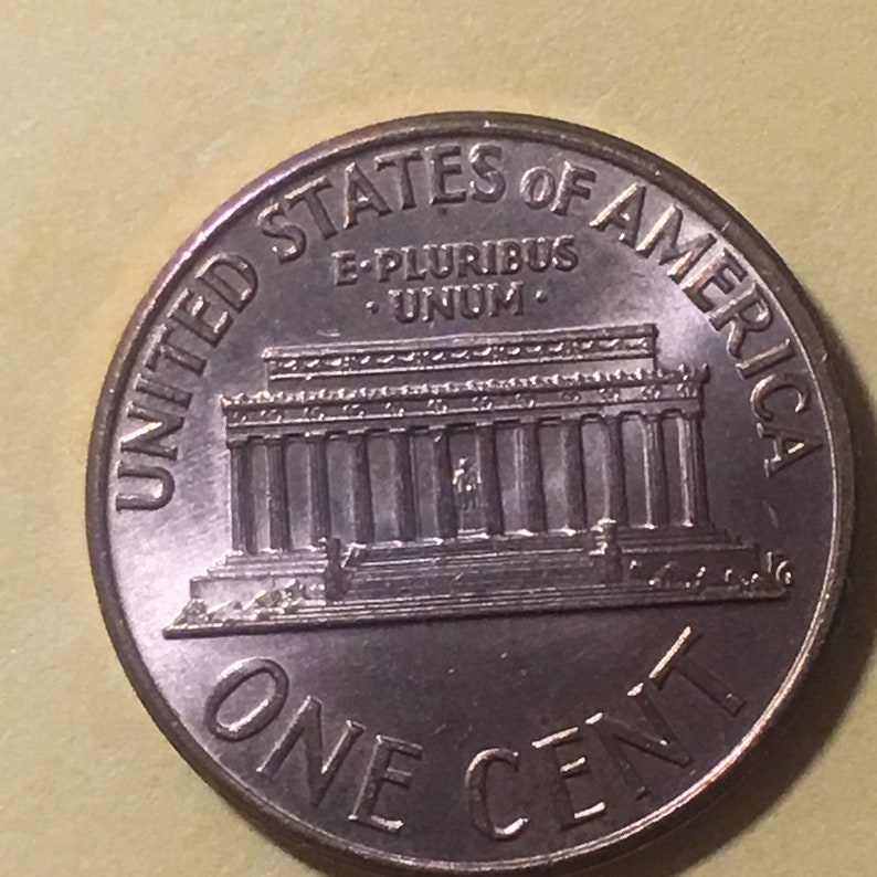 1974 Lincoln Memorial Cent Copper Alloy Penny. Minted At Etsy
