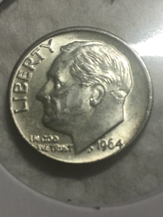 First And Last Coin Collection 1946 /& 1964 Silver Roosevelt Dimes