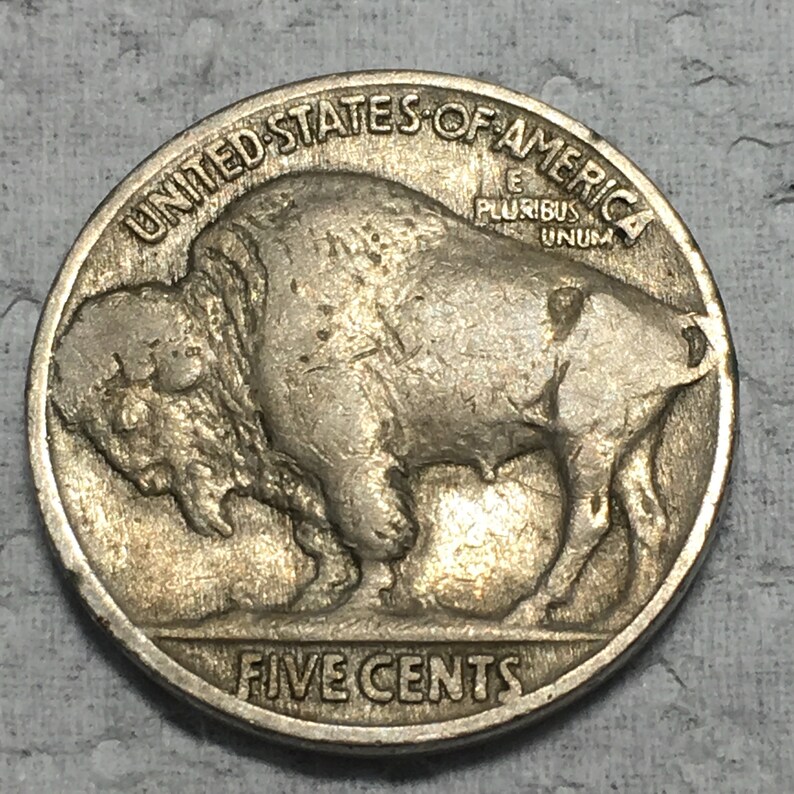 1935 Buffalo Nickels Indian Head Nickel Line Type