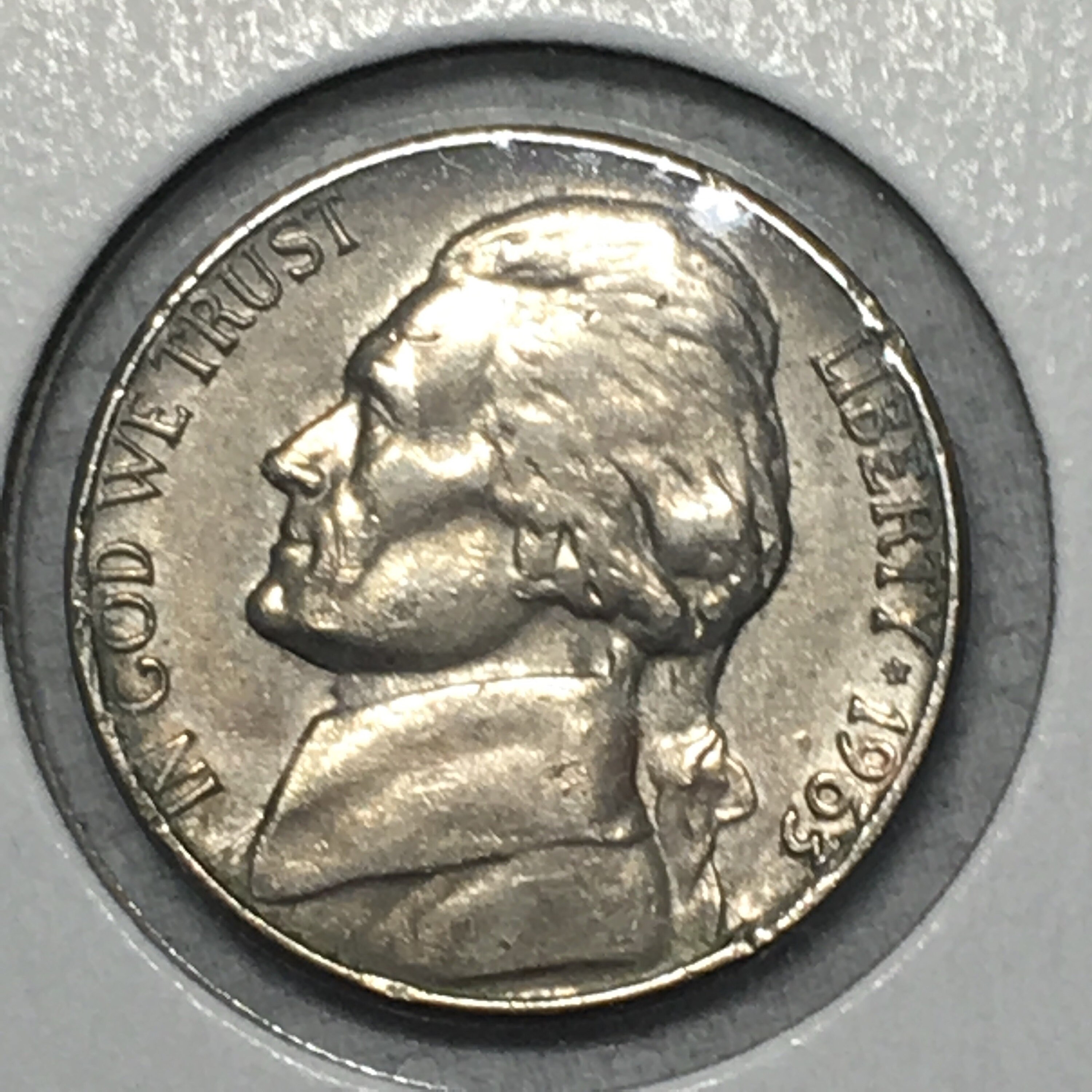 1963 D Jefferson Nickels. Prewar Composition. Five Cents Etsy