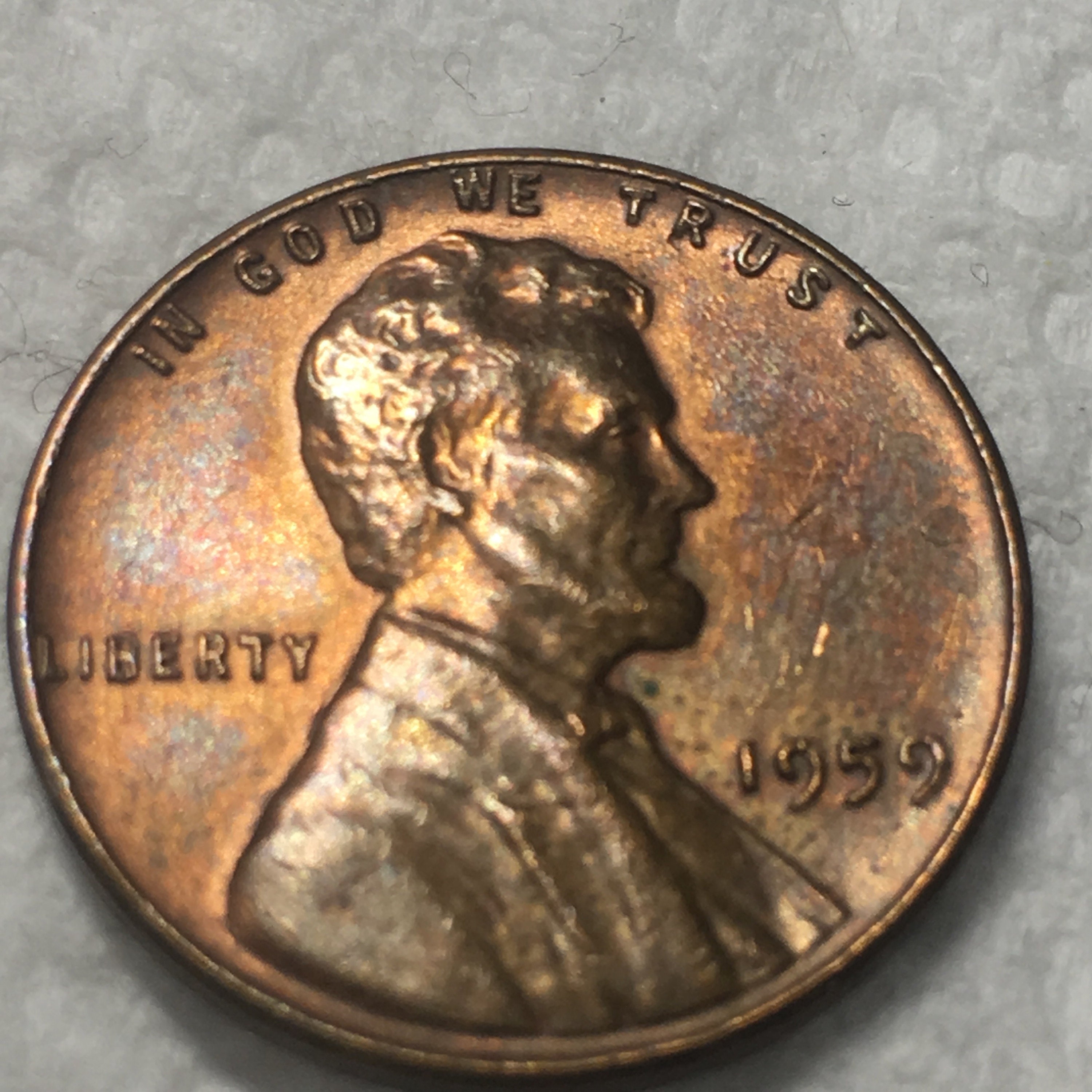 1959 Lincoln Memorial Cent Copper Alloy Penny. Etsy
