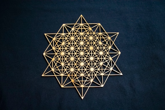 Set of 5 Sacred Geometry Wall Art