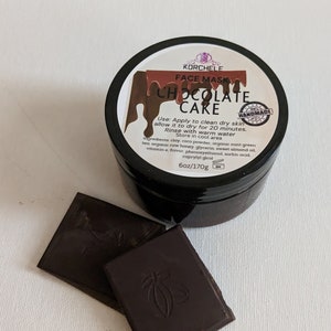 Chocolate Cake face mask