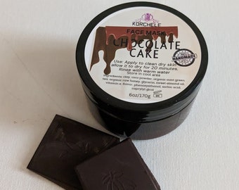 Chocolate Cake face mask