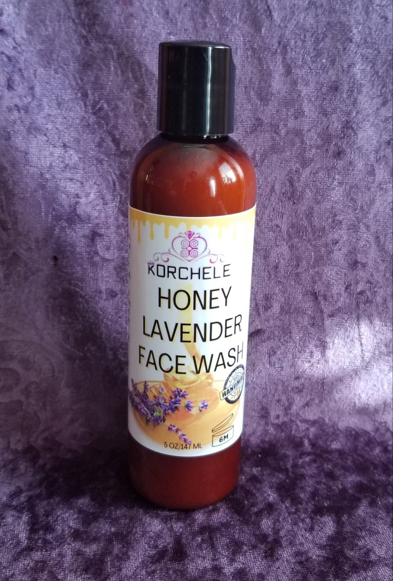 Honey Lavender Face Wash image 1