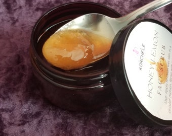 Honey Lemon Face Scrub