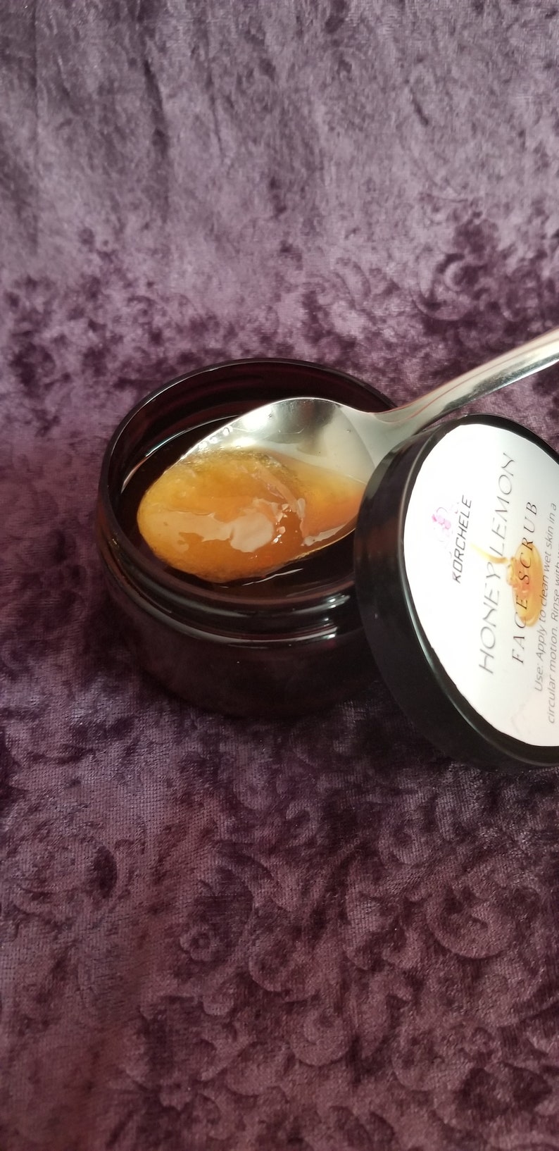 Honey Lemon Face Scrub image 1