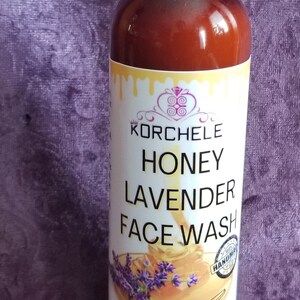 Honey Lavender Face Wash image 2