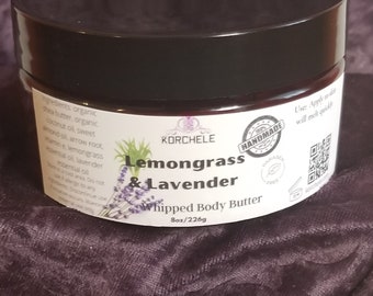 Lemongrass  Lavender Whipped Body Butter / Unscented