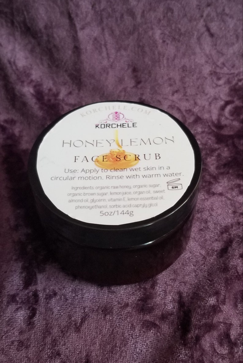 Honey Lemon Face Scrub image 2