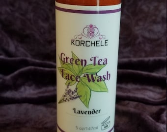 Green  Lavender Tea Face Wash