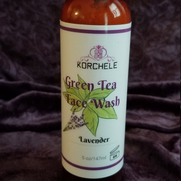 Green  Lavender Tea Face Wash