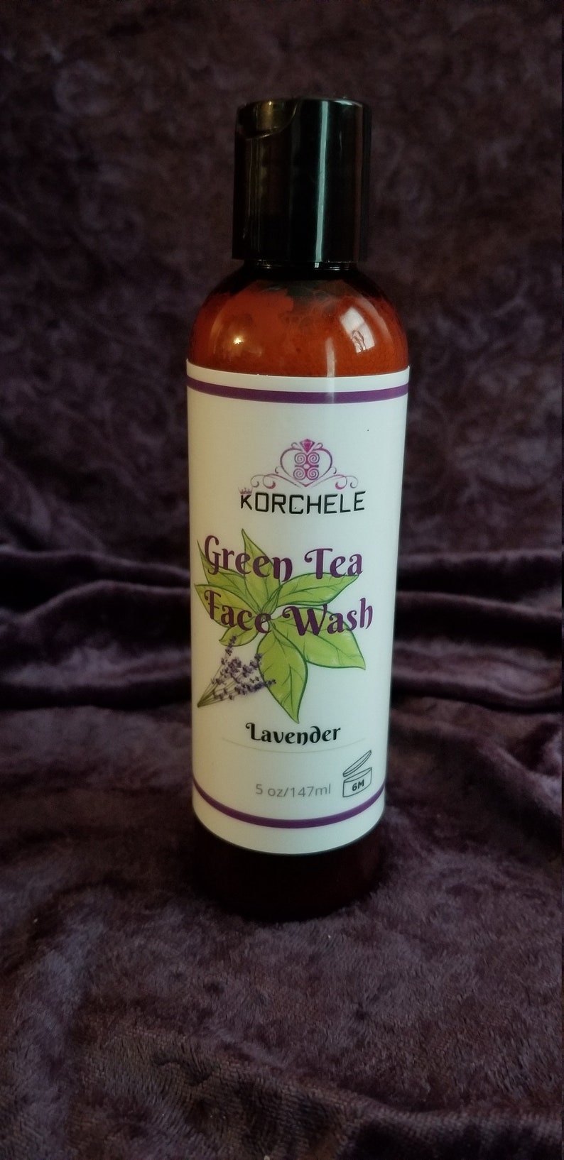 Green Lavender Tea Face Wash image 1