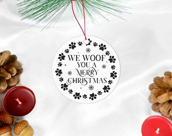 Dog Christmas Ornament
