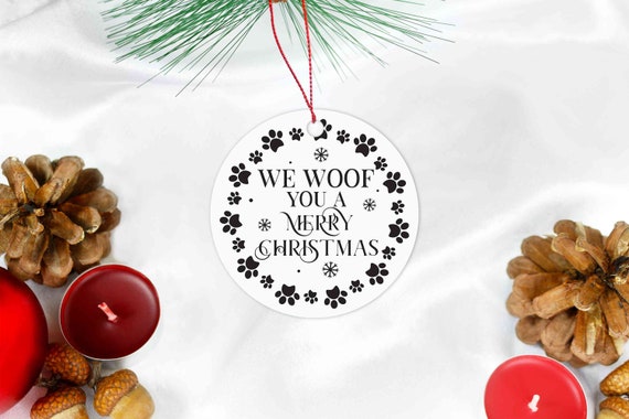 Dog Christmas Ornament