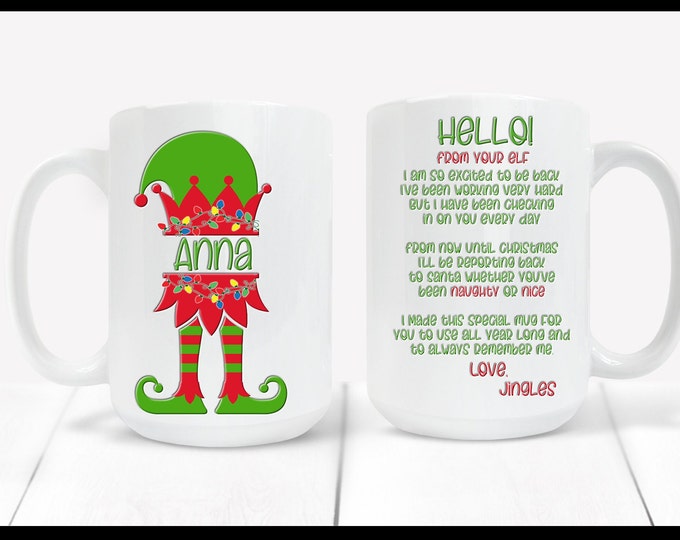 Custom From your elf Mug