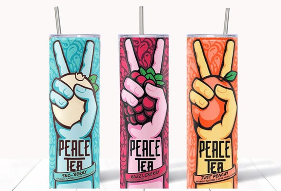 peace tea tumbler 20 oz. or 30 oz.