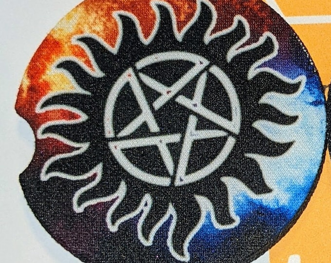 Saving People Hunting Things Supernatural Car Coasters