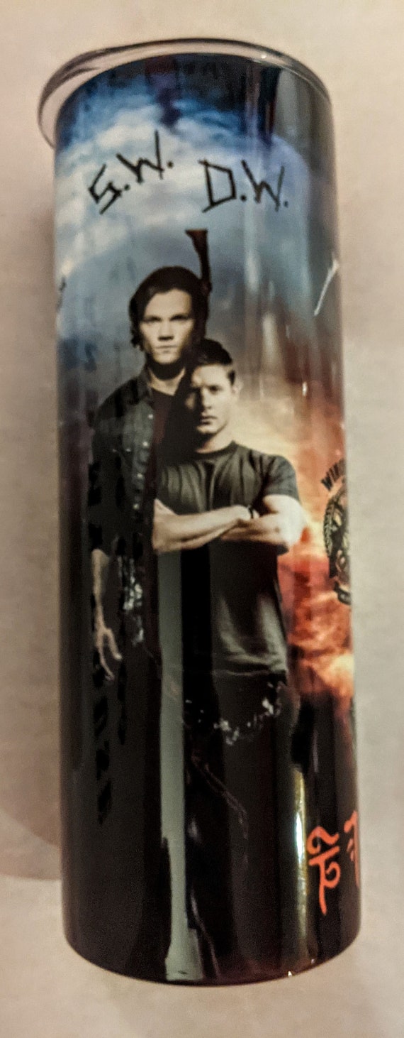 Supernatural Sublimated Skinny Tumbler: 20oz or 30oz