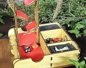 Role-Playing Dice Tower & Storage Book