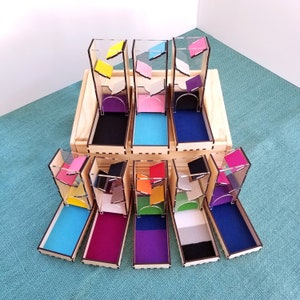 LGBTQ+ Pride Wooden Dice Tower