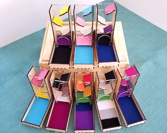 LGBTQ+ Pride Wooden Dice Tower
