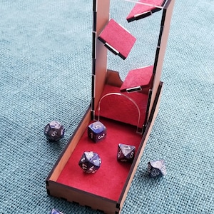 Wood Dice Tower