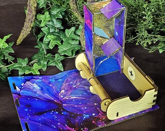 Custom Role-Playing Dice Tower Book